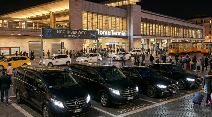 NCC da/per Stazioni Roma